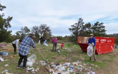 Adelaide International Bird Sanctuary celebrate a very effective cleanup at Parham  last Sunday